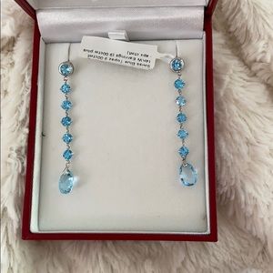 Topaz earrings